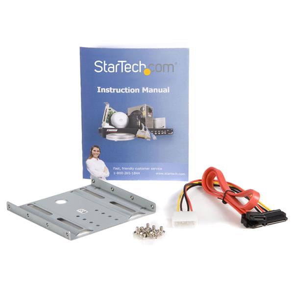 StarTech 2.5" SATA Hard Drive To 3.5" Drive Bay Mounting Kit  - BRACKET25SAT - image 2