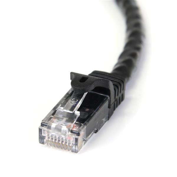 StarTech Black Snagless Cat 6 100 Ft. Ethernet Cable  - N6PATCH100BK - image 2