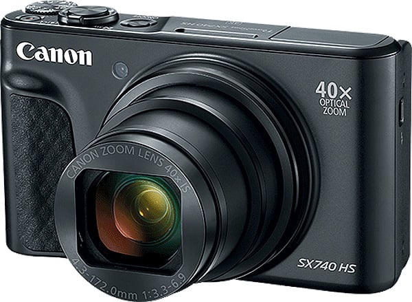 Canon PowerShot SX740 HS Black 20.3 Megapixel Digital Camera - 2955C001 - image 3