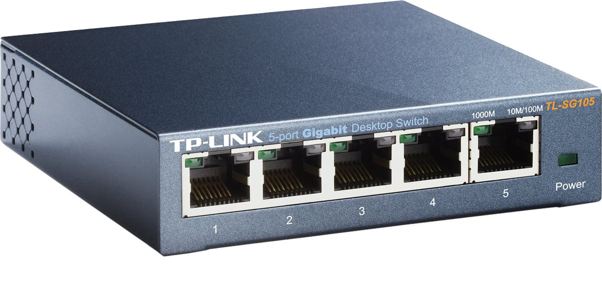 TP-Link 5-Port 10/100/1000Mbps Desktop Switch - TL-SG105 - image 2