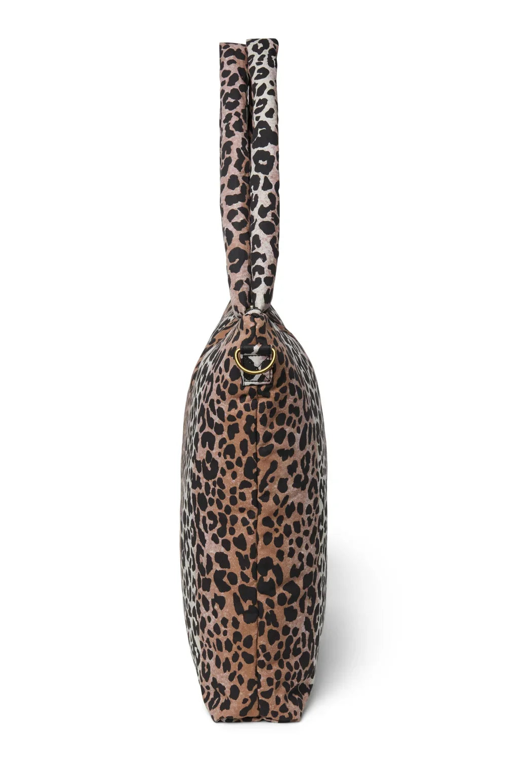 Hazel Leopard Wickeltasche aus weicher Baumwolle