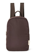 Brauner, bauschiger Mini-Rucksack