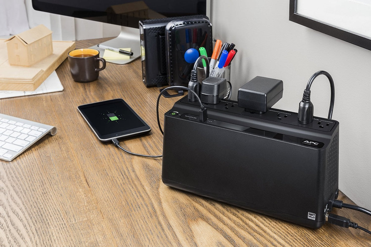 APC Back-UPS 600VA UPS Battery Backup & Surge Protector With USB Charging Port - BE600M1 - image 3