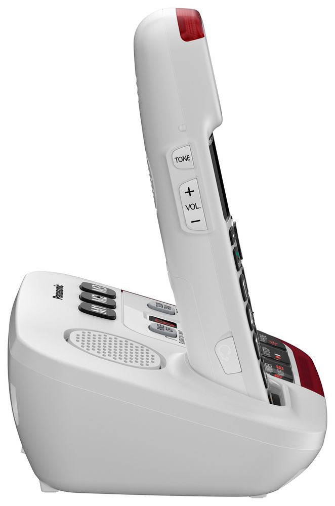 Panasonic White Amplified Cordless Phone With Digital Answering Machine - KX-TGM420W - image 3