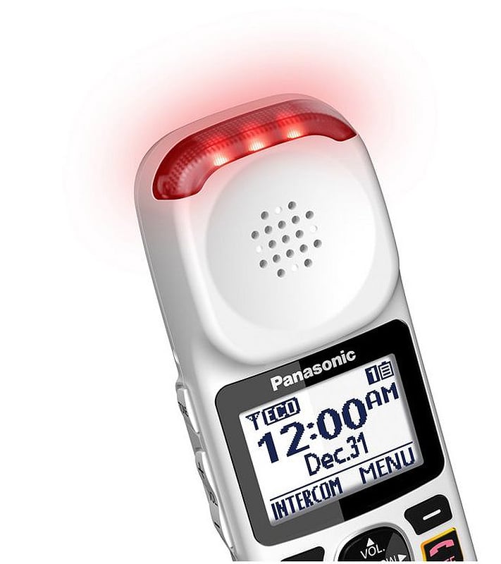 Panasonic DECT 6.0 Plus White Additional Digital Cordless Phone Handset - KX-TGMA44W - image 3