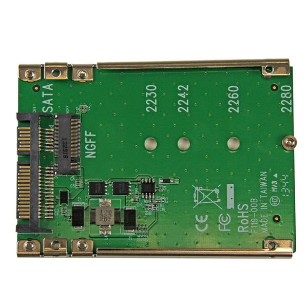 StarTech M.2 SSD to 2.5in SATA Adapter Converter - SAT32M225 - image 3