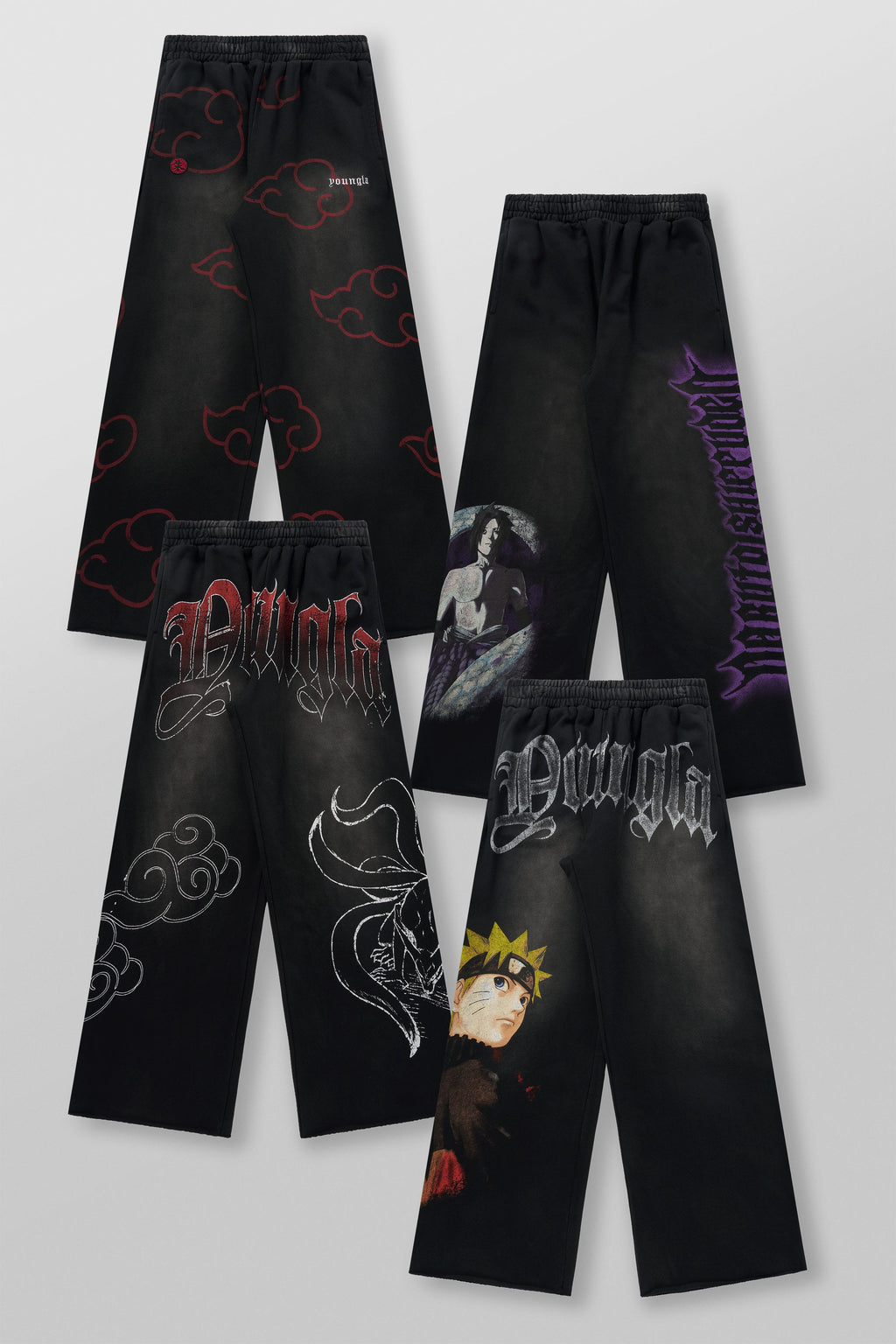 2012 - Pantalones deportivos con ilustraciones de Naruto