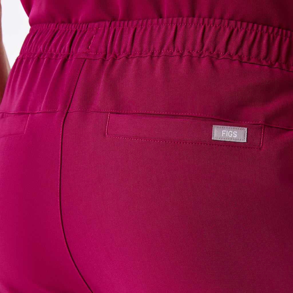 Tansen Jogger Scrub Pant™ - Dark Magenta