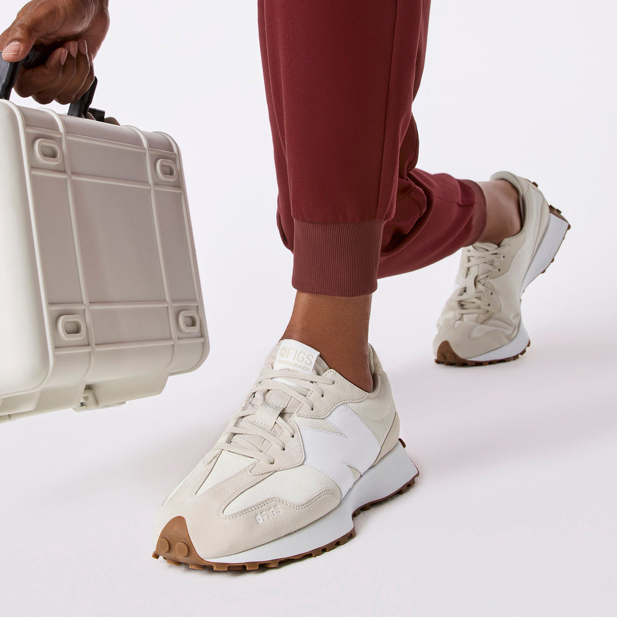 FIGS | New Balance 327 - Cream