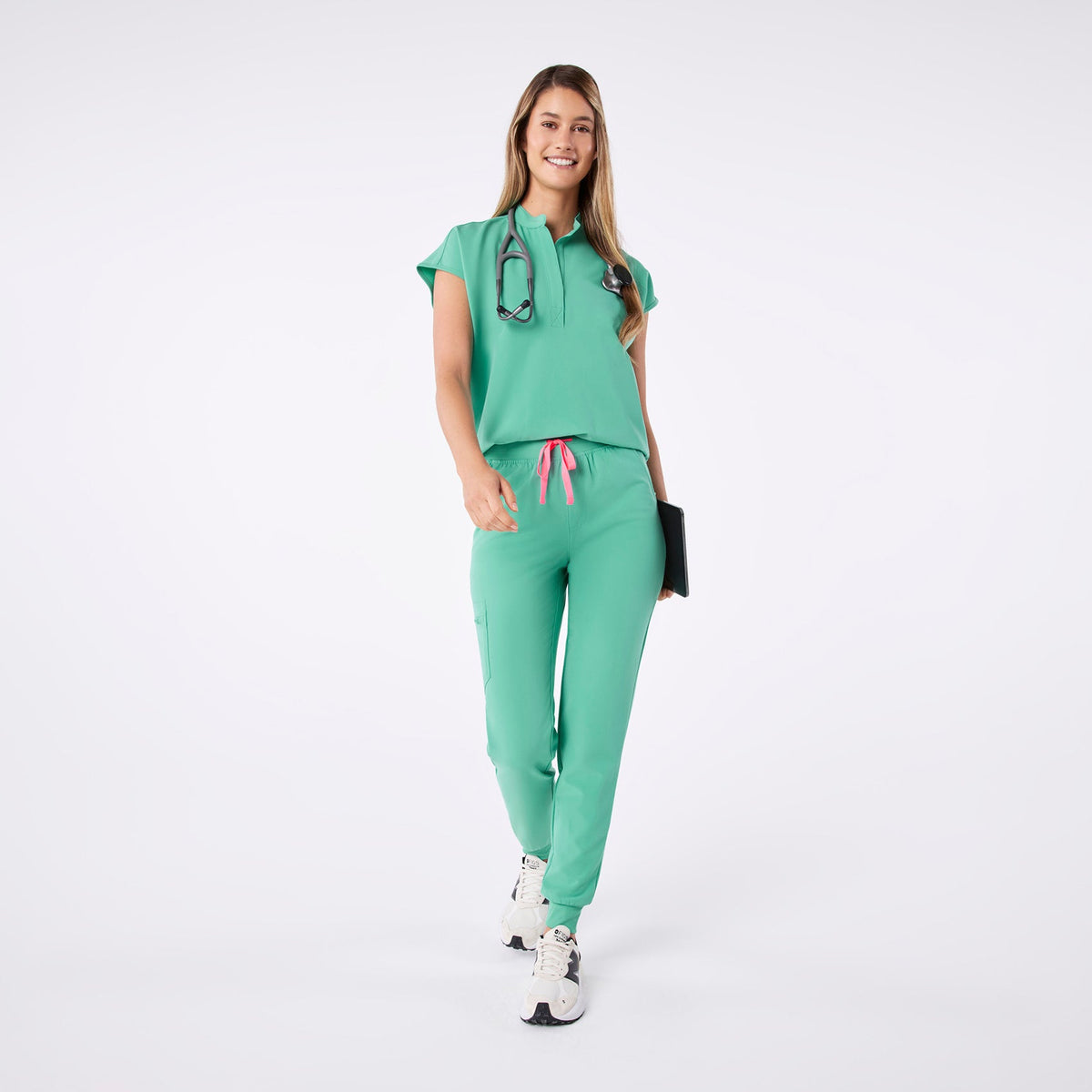 Rafaela Oversized Scrub Top™ - Surgical Green