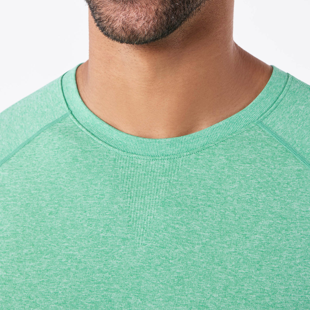 Makato Seamless Short-Sleeve Underscrub - Surgical Green