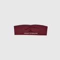 FIGS Cinched Headband - Burgundy