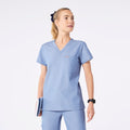 Catarina Scrub Top™ - Heather Indigo