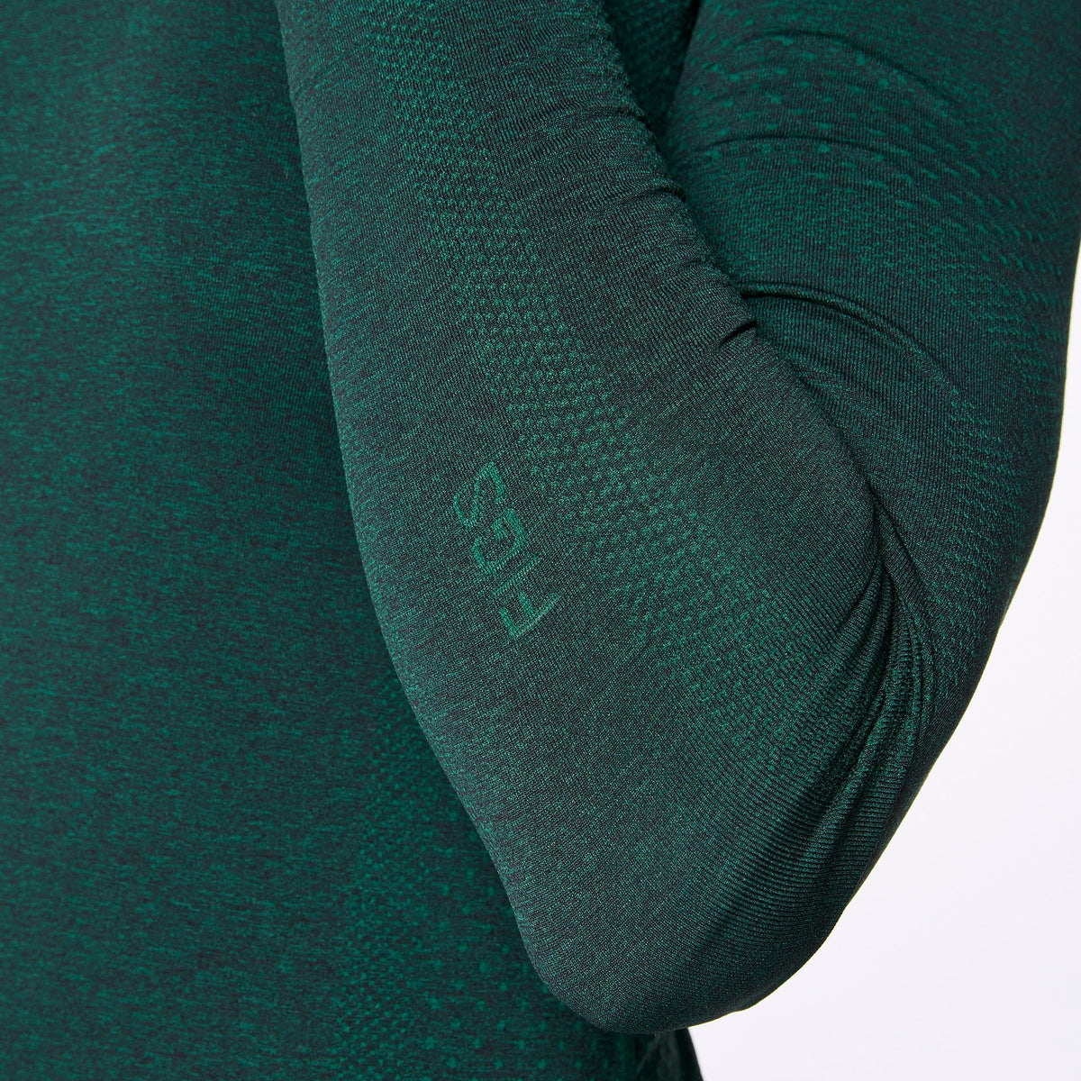 Salta Seamless Long-Sleeve Underscrub - Hunter Green