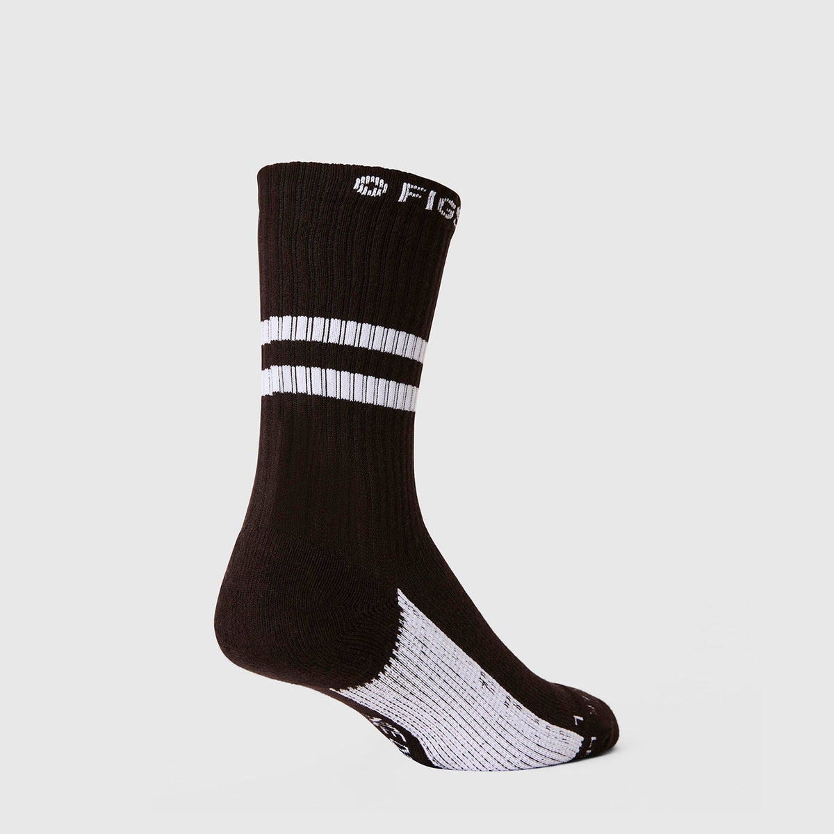 FIGS | ArchTek® Crew Compression Socks 15-20 mmHg - Stripe/Black