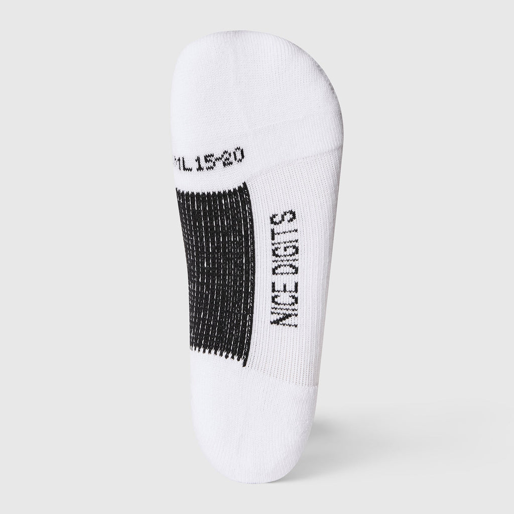 FIGS | ArchTek® Crew Compression Socks 15-20 mmHg - Stripe/White