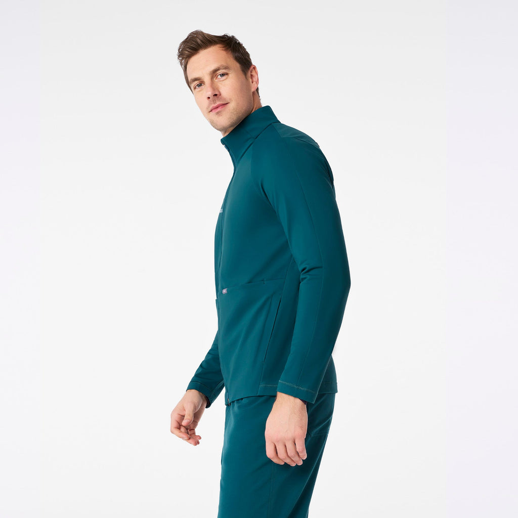 ContourKnit Scrub Jacket™ - Caribbean Blue
