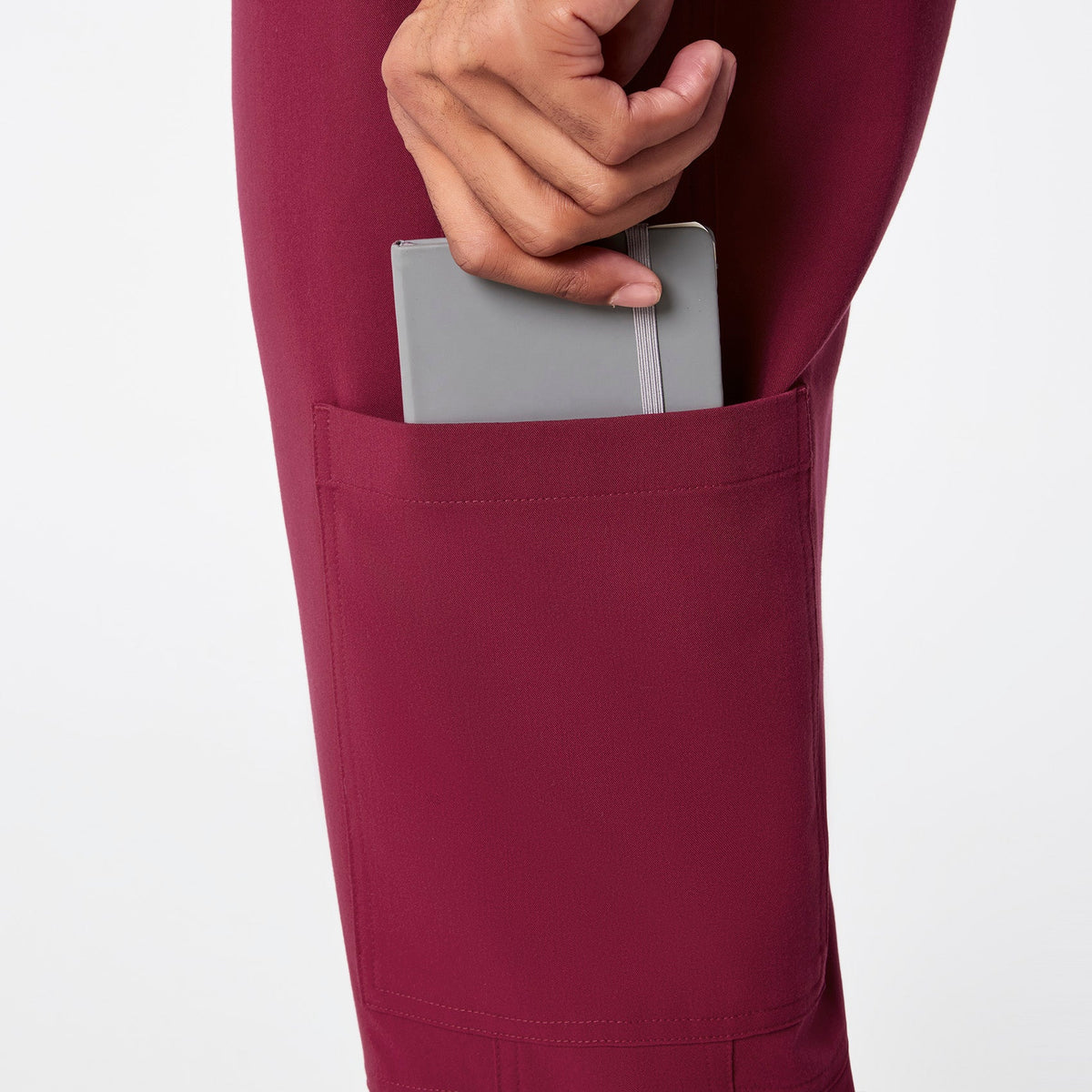 Axim Straight-Leg Scrub Pant™ - Deep Cranberry