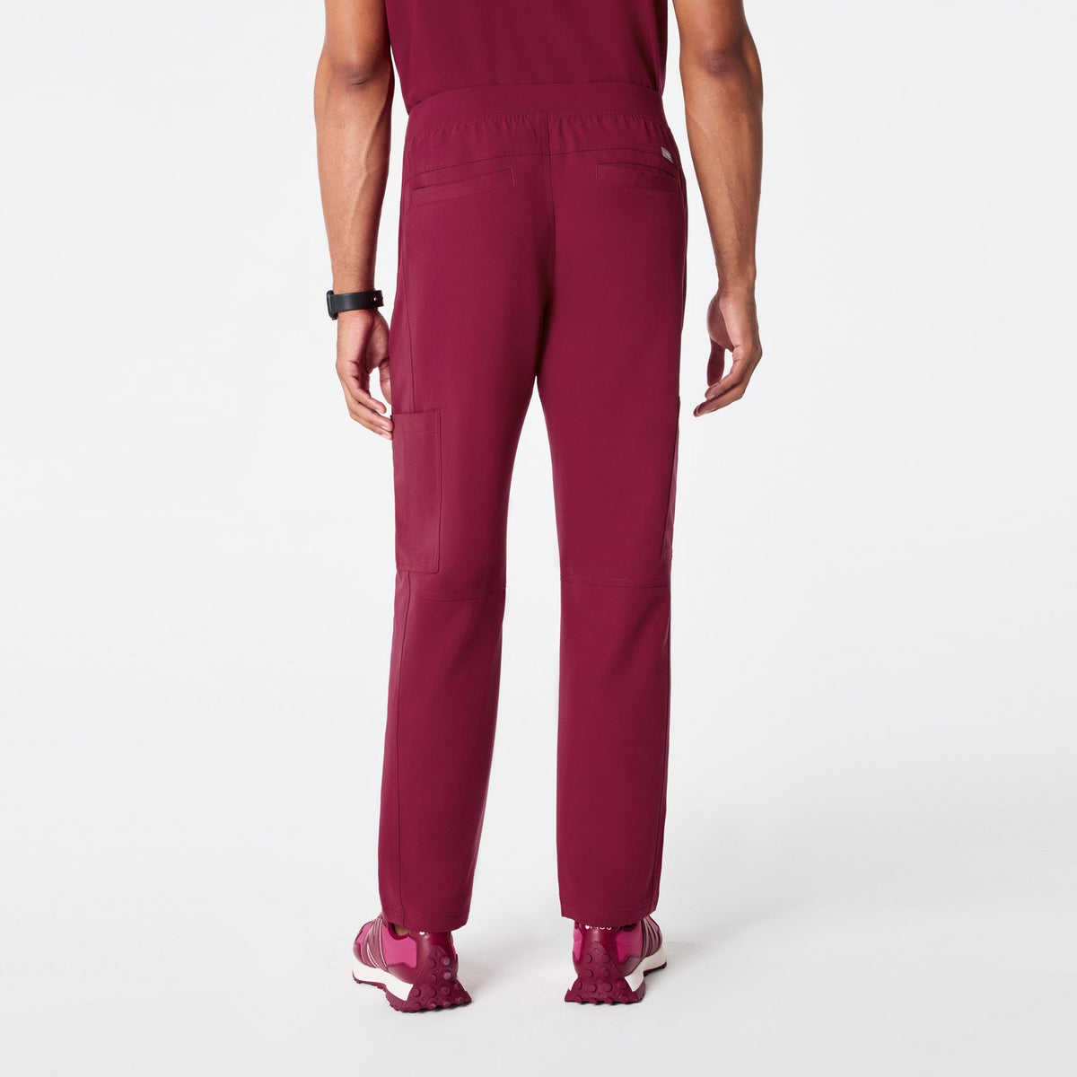 Axim Straight-Leg Scrub Pant™ - Deep Cranberry