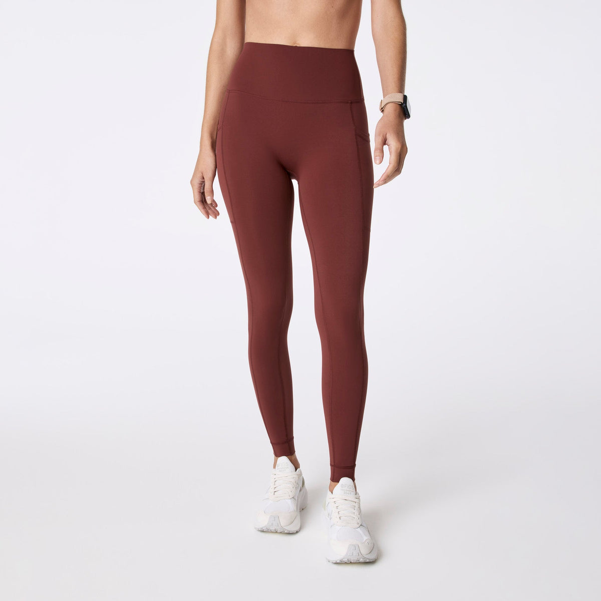 FIGS | SET ACTIVE Breathe High-Rise Pocket Leggings® - Walnut