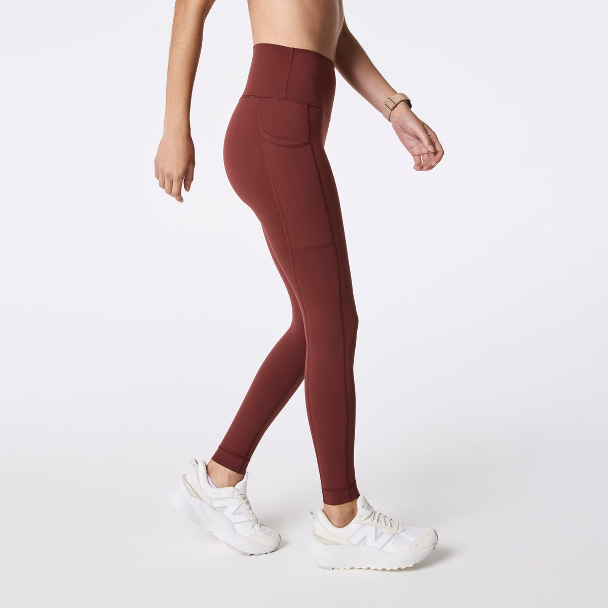 FIGS | SET ACTIVE Breathe High-Rise Pocket Leggings® - Walnut