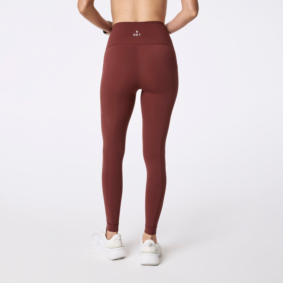 FIGS | SET ACTIVE Breathe High-Rise Pocket Leggings® - Walnut