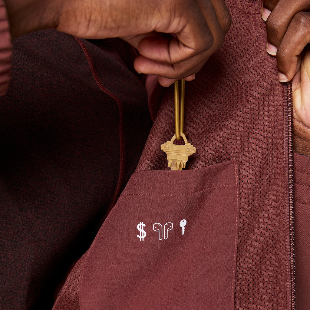 Cobaki Scrub Jacket - Walnut