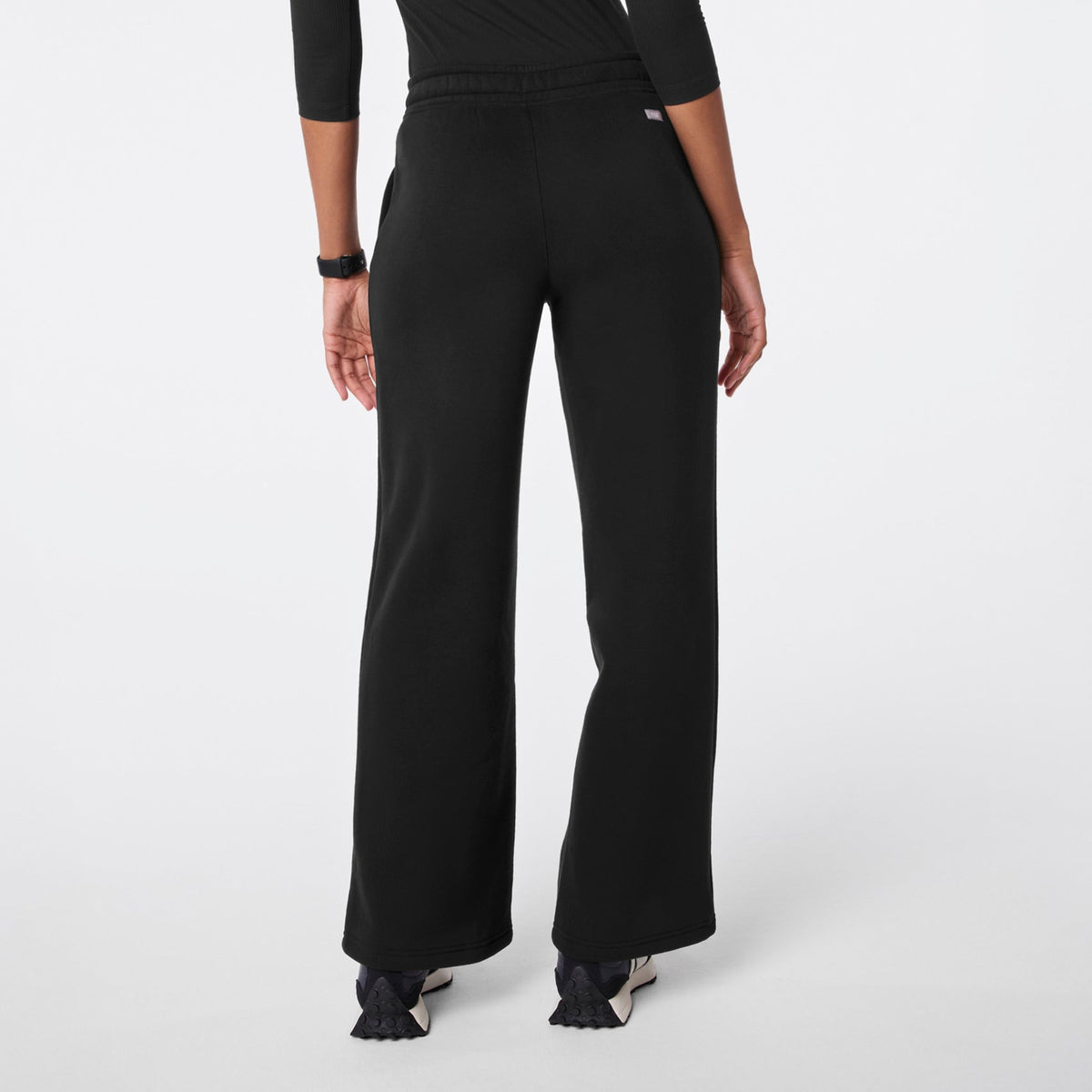 Off-Shift Wide-Leg Sweatpants™ - Black