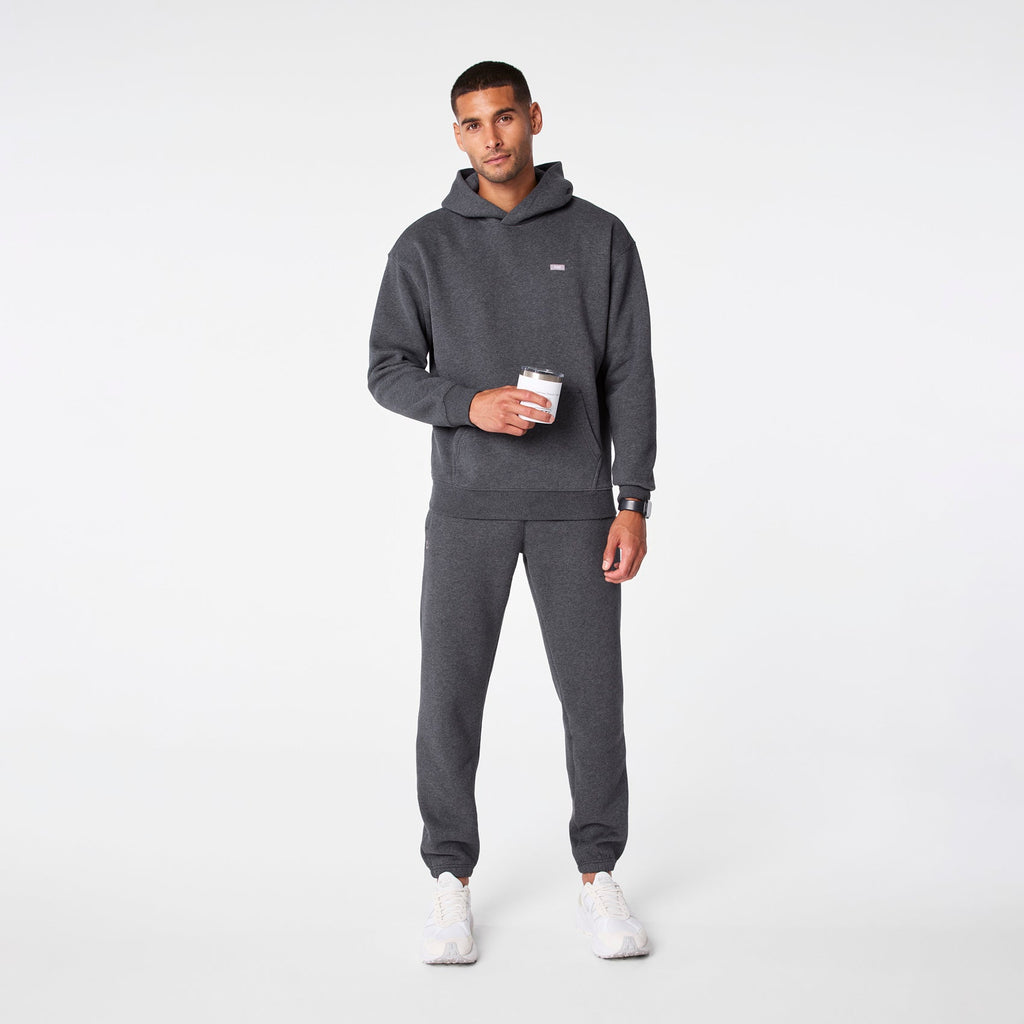 Off-Shift Hoodie Sweatshirt™ - Charcoal Heather Grey