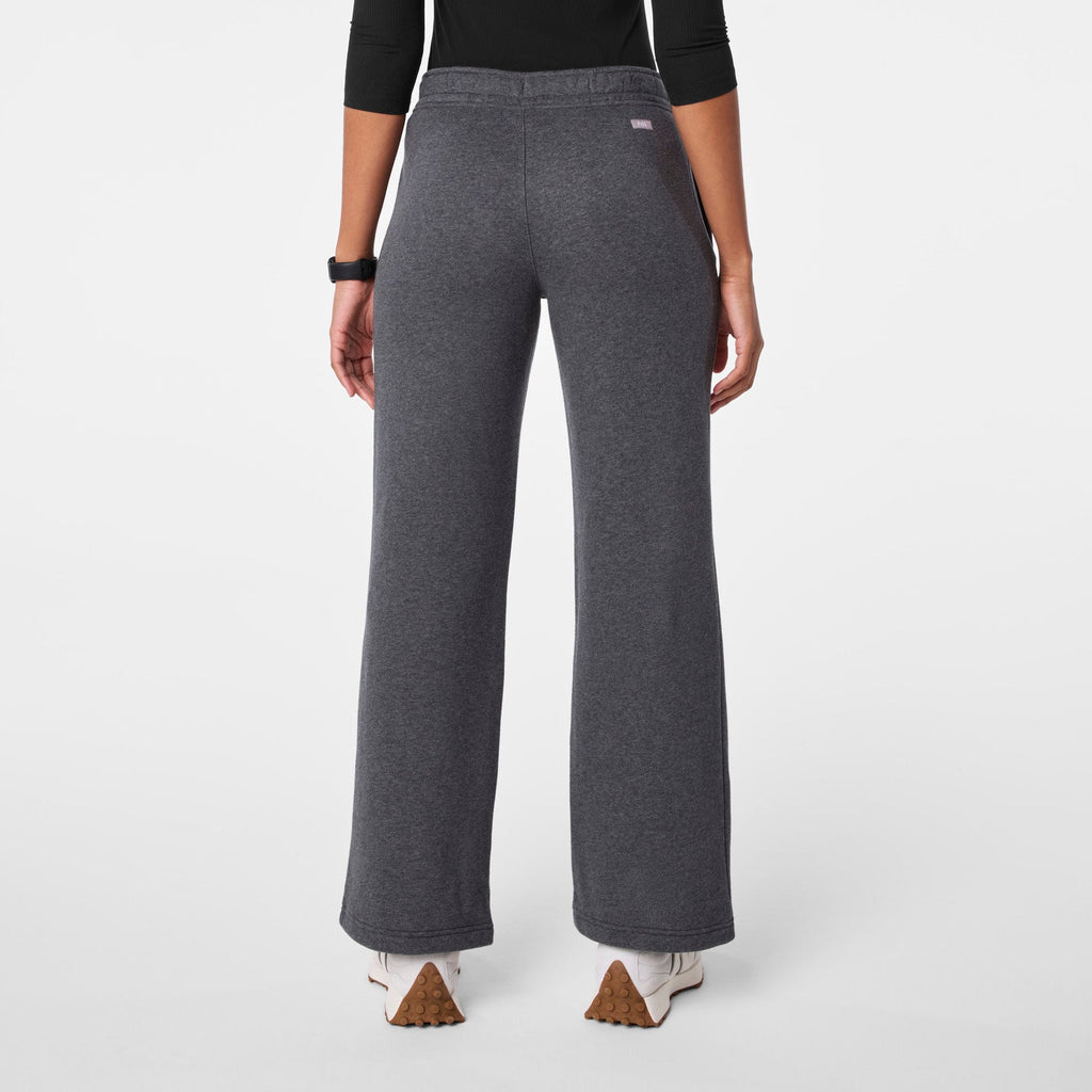Off-Shift Wide-Leg Sweatpants™ - Charcoal Heather Grey
