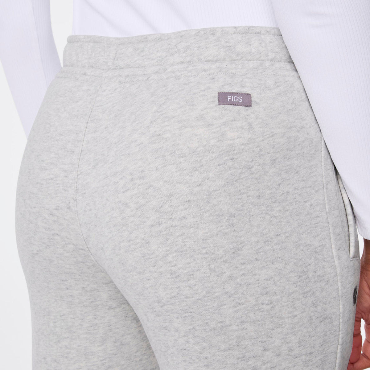 Off-Shift Wide-Leg Sweatpants™ - Heather Grey