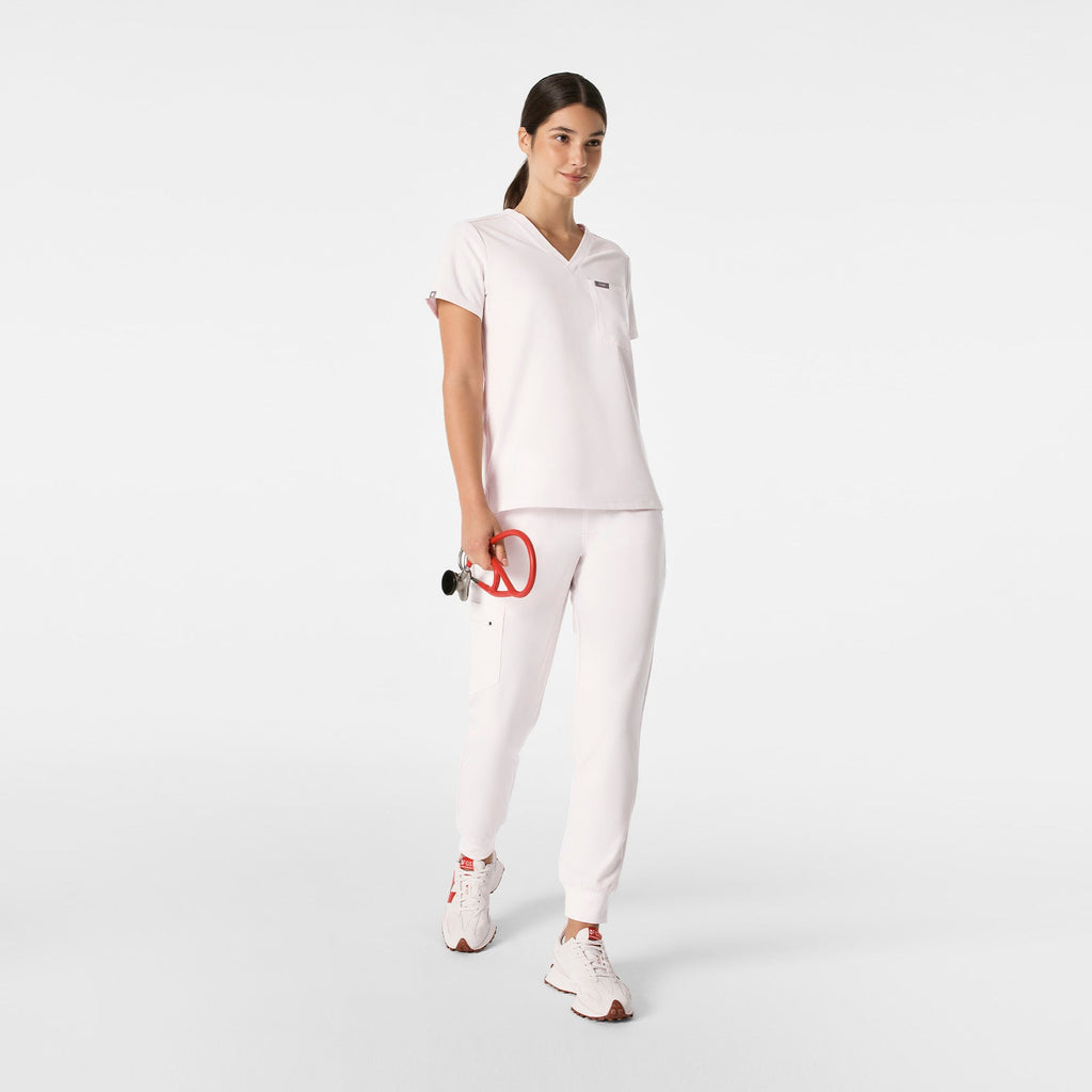 Catarina Scrub Top™ - Off White