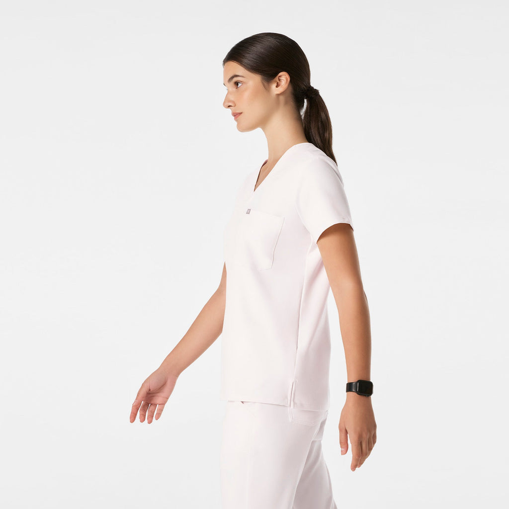 Catarina Scrub Top™ - Off White