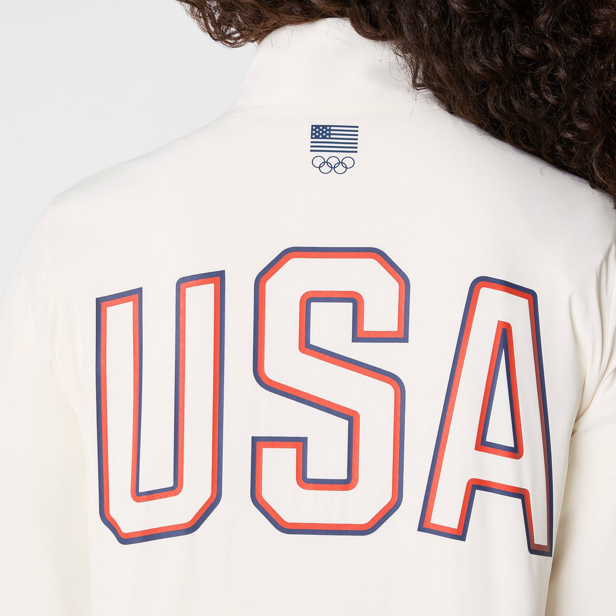FIGS x Team USA Float Bomber Jacket™ - Off White