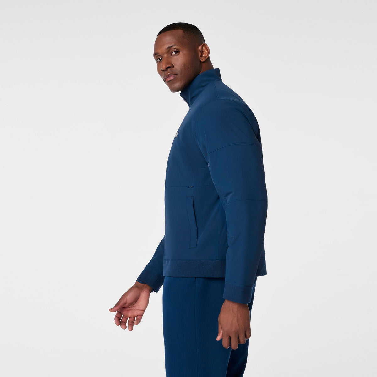 FIGS x Team USA Float Bomber Jacket™ - Team USA Blue
