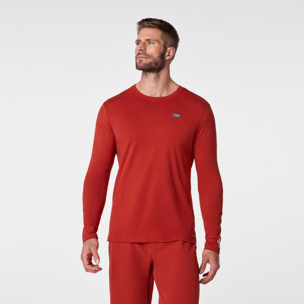 FIGS x Team USA Long-Sleeve Underscrub - Team USA Red