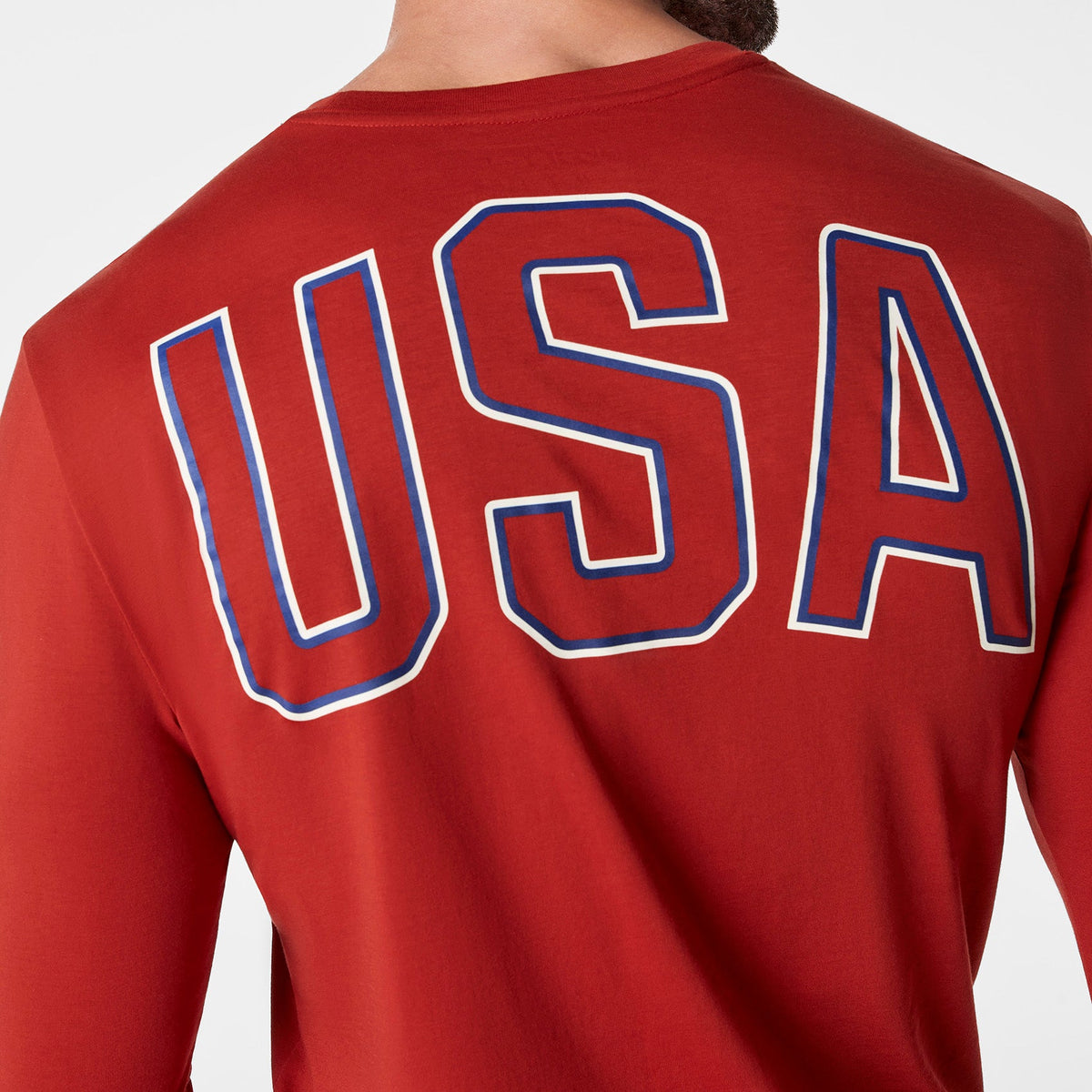 FIGS x Team USA Long-Sleeve Underscrub - Team USA Red