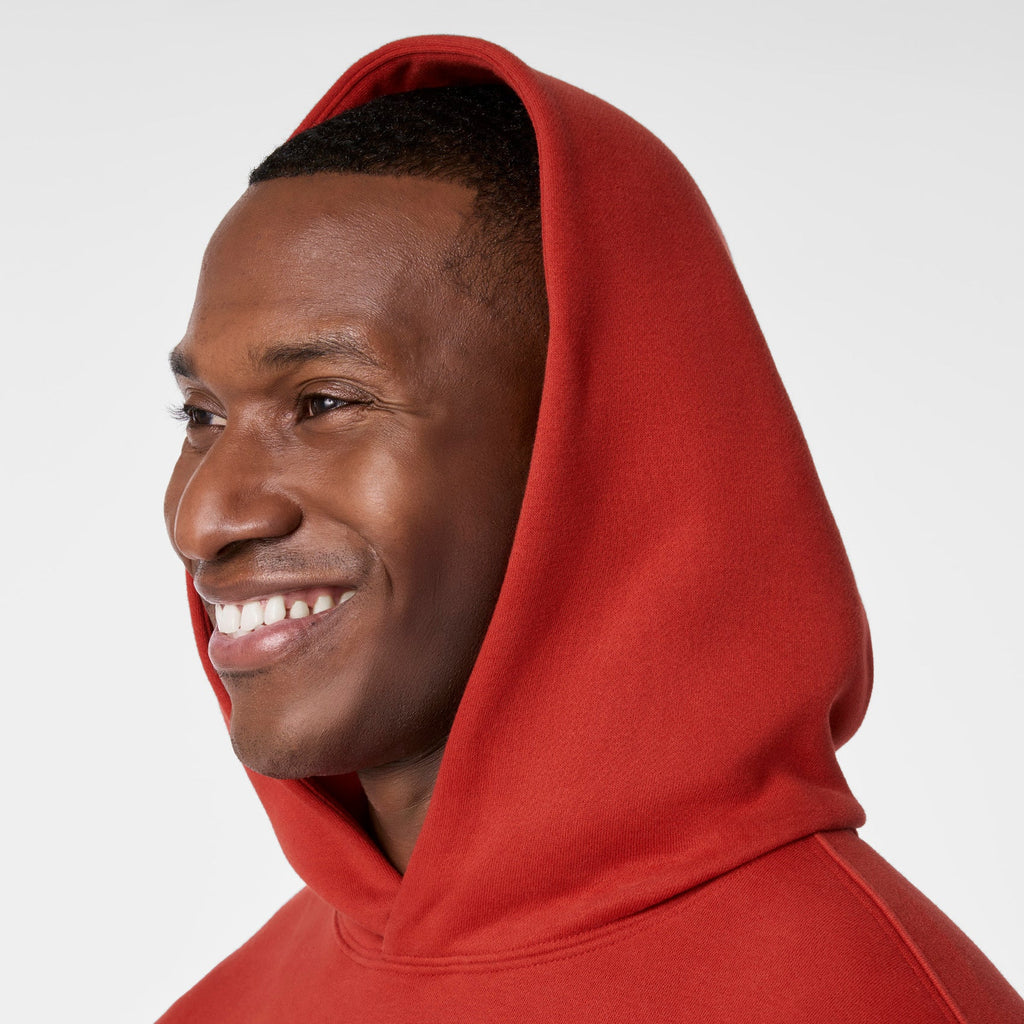 FIGS x Team USA Hoodie Sweatshirt - Team USA Red