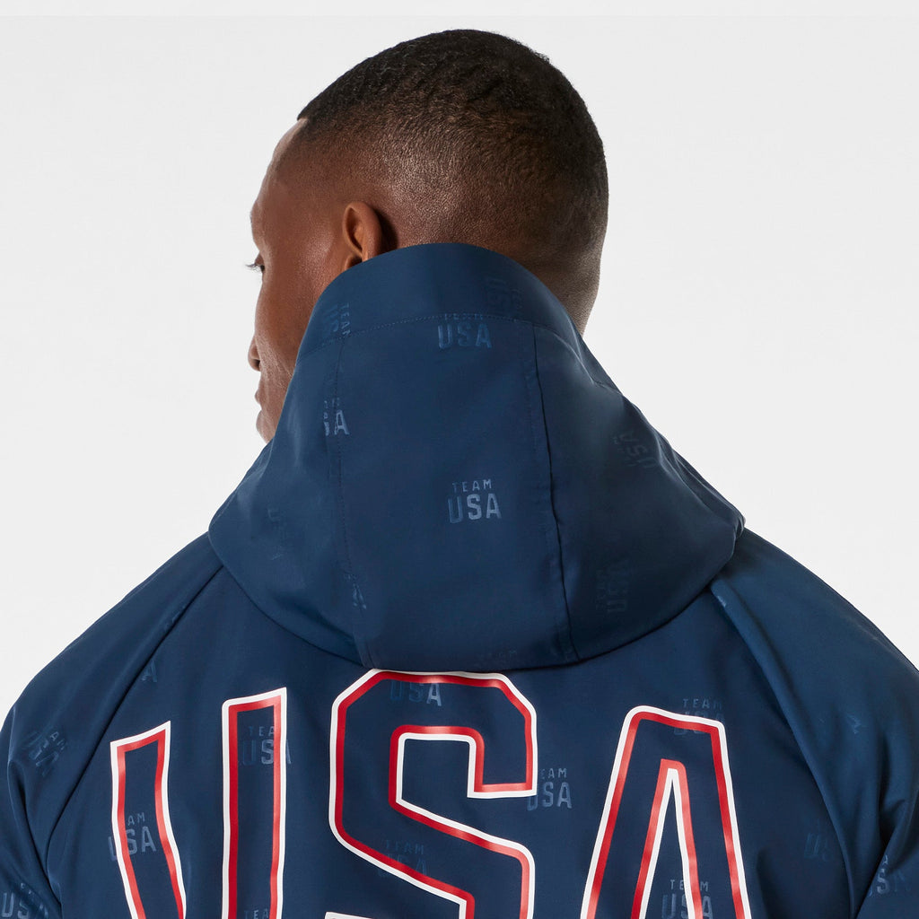 FIGS x Team USA On-Shift Stadium Jacket™ - Team USA Blue