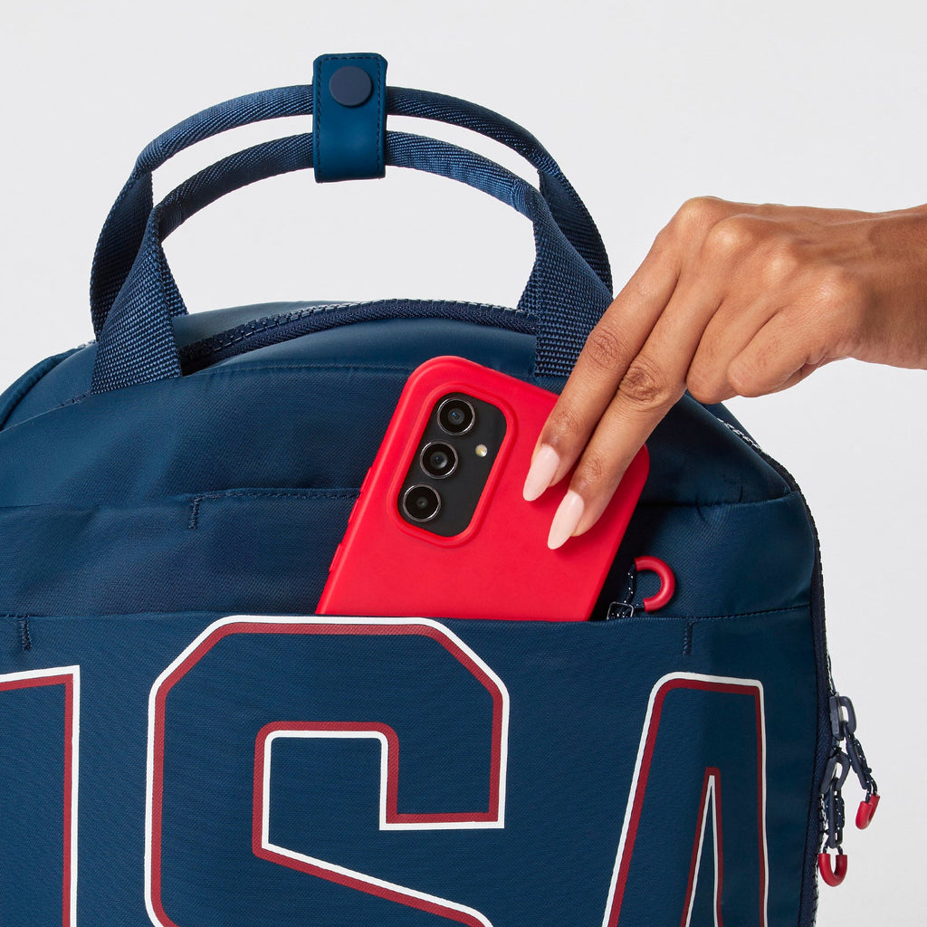 FIGS x Team USA Backpack - Team USA Blue