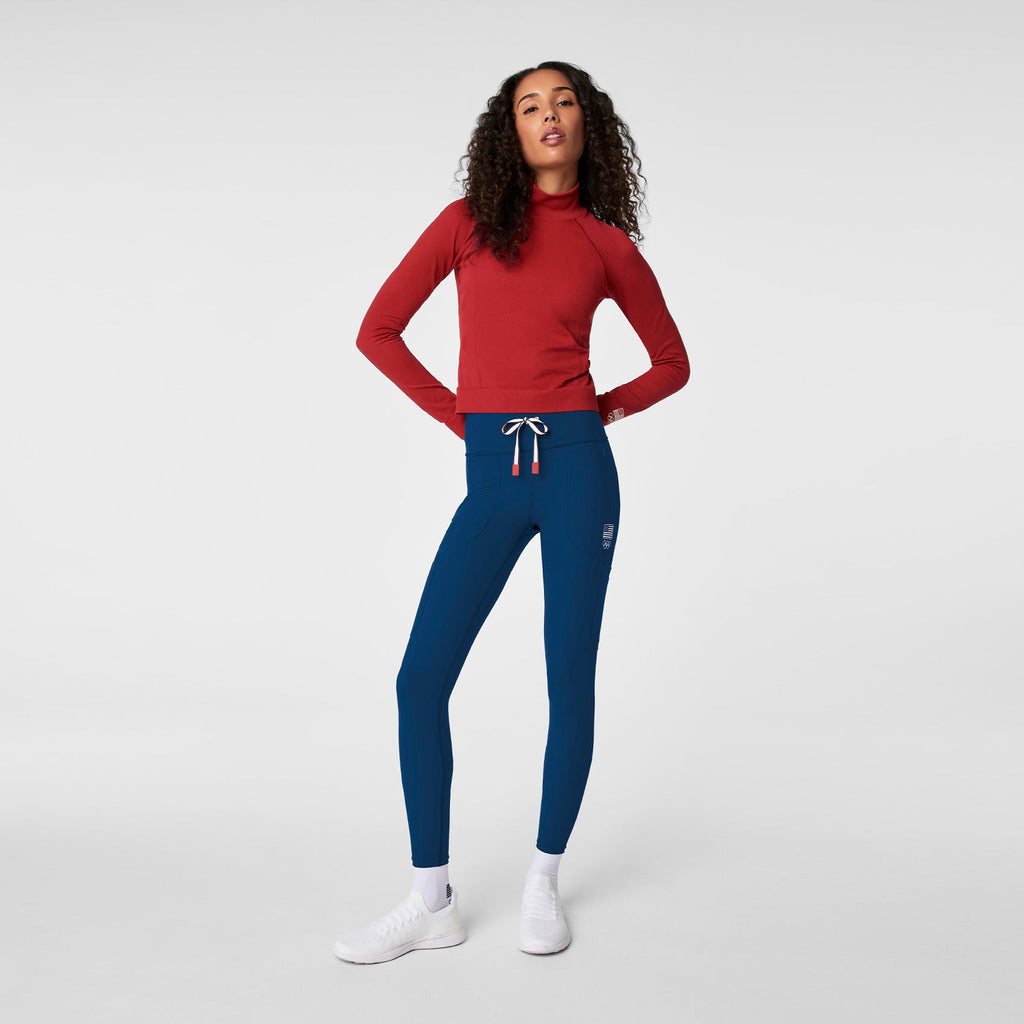 FIGS x Team USA ScrubLegging™ - Team USA Blue