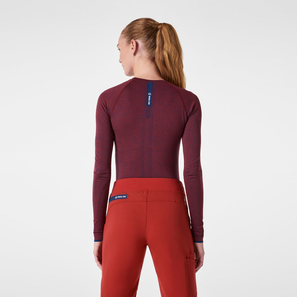 FIGS x Team USA Salta Long-Sleeve Underscrub - Team USA Red