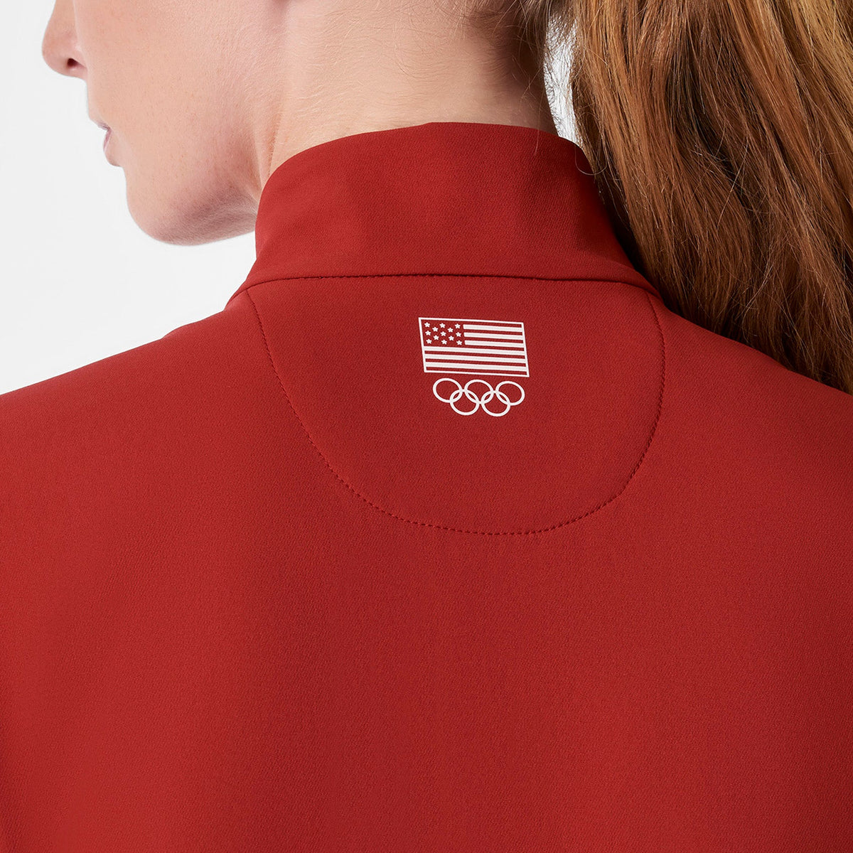 FIGS x Team USA Wide-Leg ScrubJumpsuit™ - Team USA Red