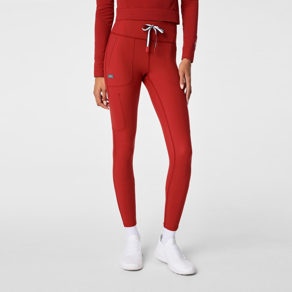 FIGS x Team USA ScrubLegging™ - Team USA Red