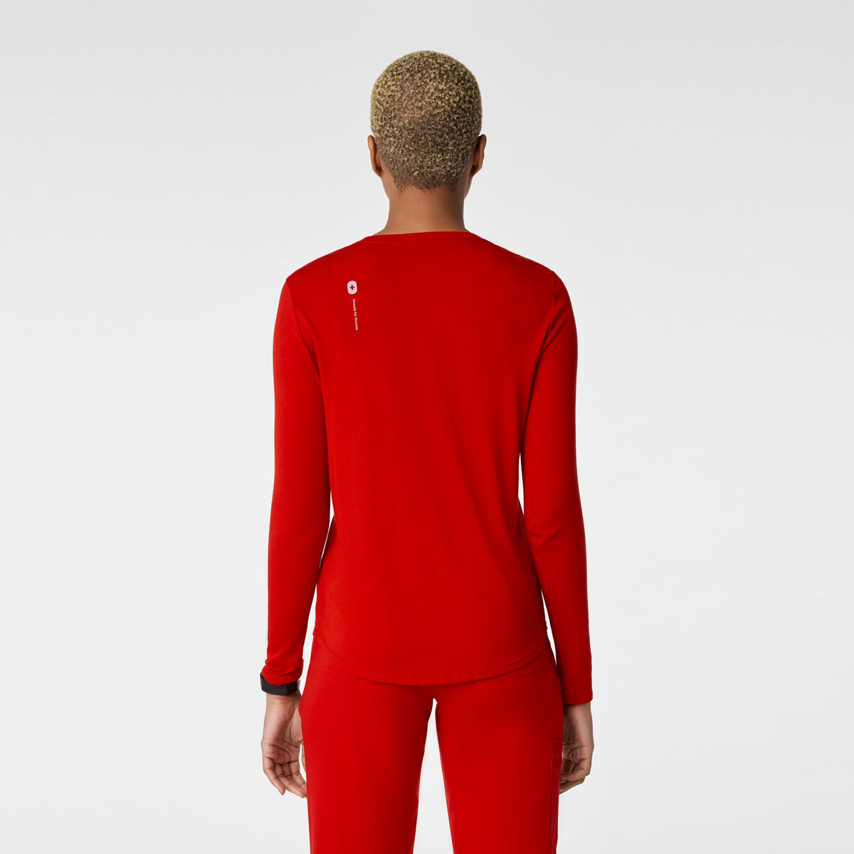 Après Shift Long-Sleeve Underscrub - Winning Red