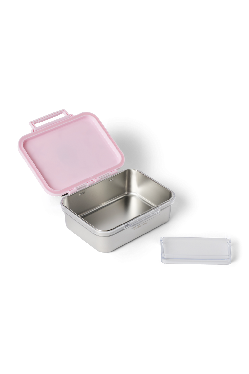 Roestvrijstalen lunchset 500ml | Zachtroze