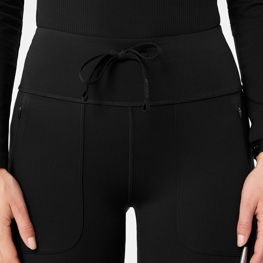 Ashland High-Rise Flare ScrubLegging™ - Black