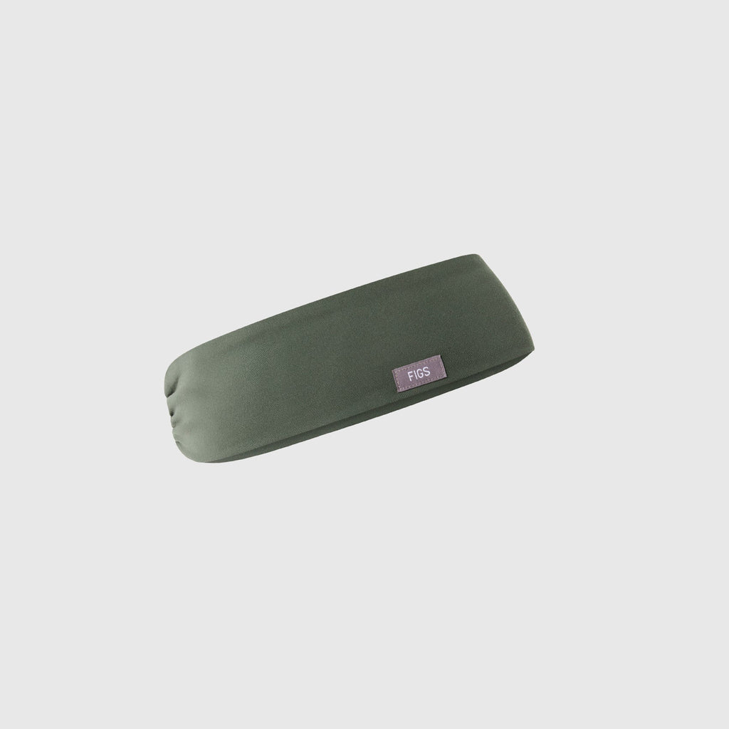 FIGS Cinched Headband - Moss