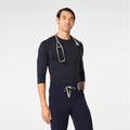 Makato Seamless ¾ Sleeve Underscrub - Navy
