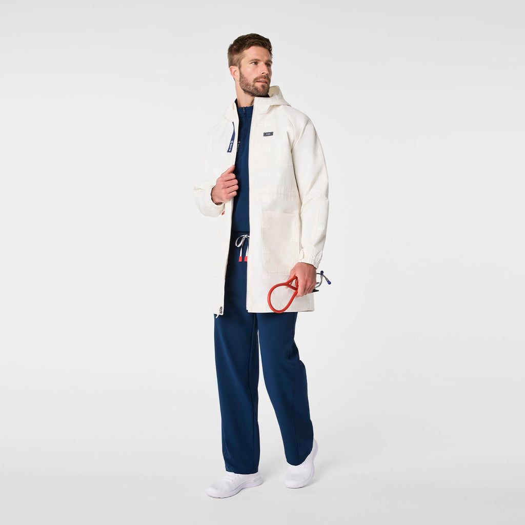 FIGS x Team USA On-Shift Stadium Jacket™ - Off White